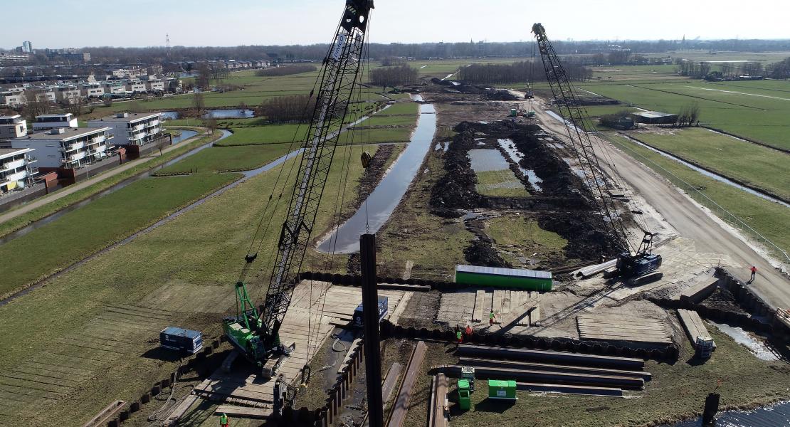 Overview of RijnlandRoute project, Dredging