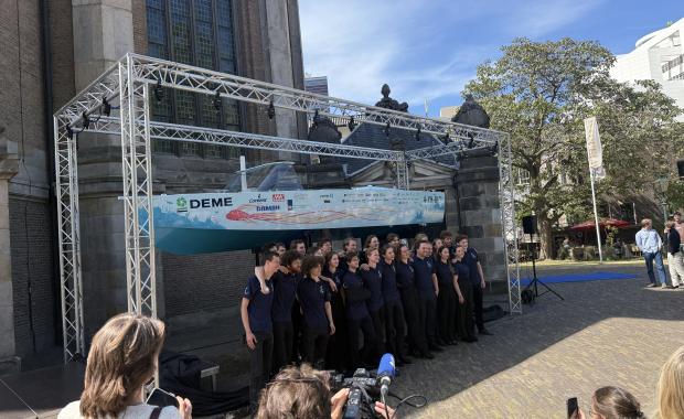 DEME is a proud partner of the TU Delft Hydro Motion Team